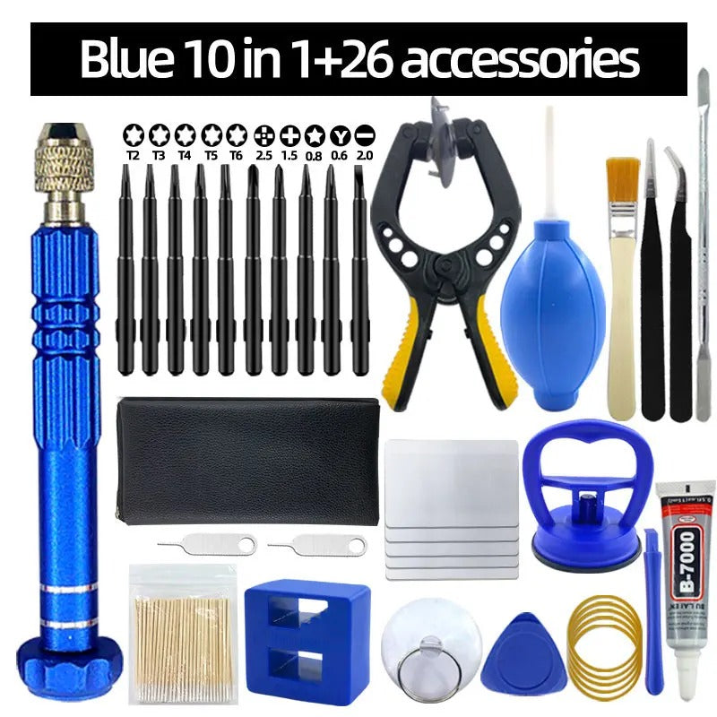 Precision Phone Repair Tool Kit — 14-Piece Screen Opening & Disassembly Set