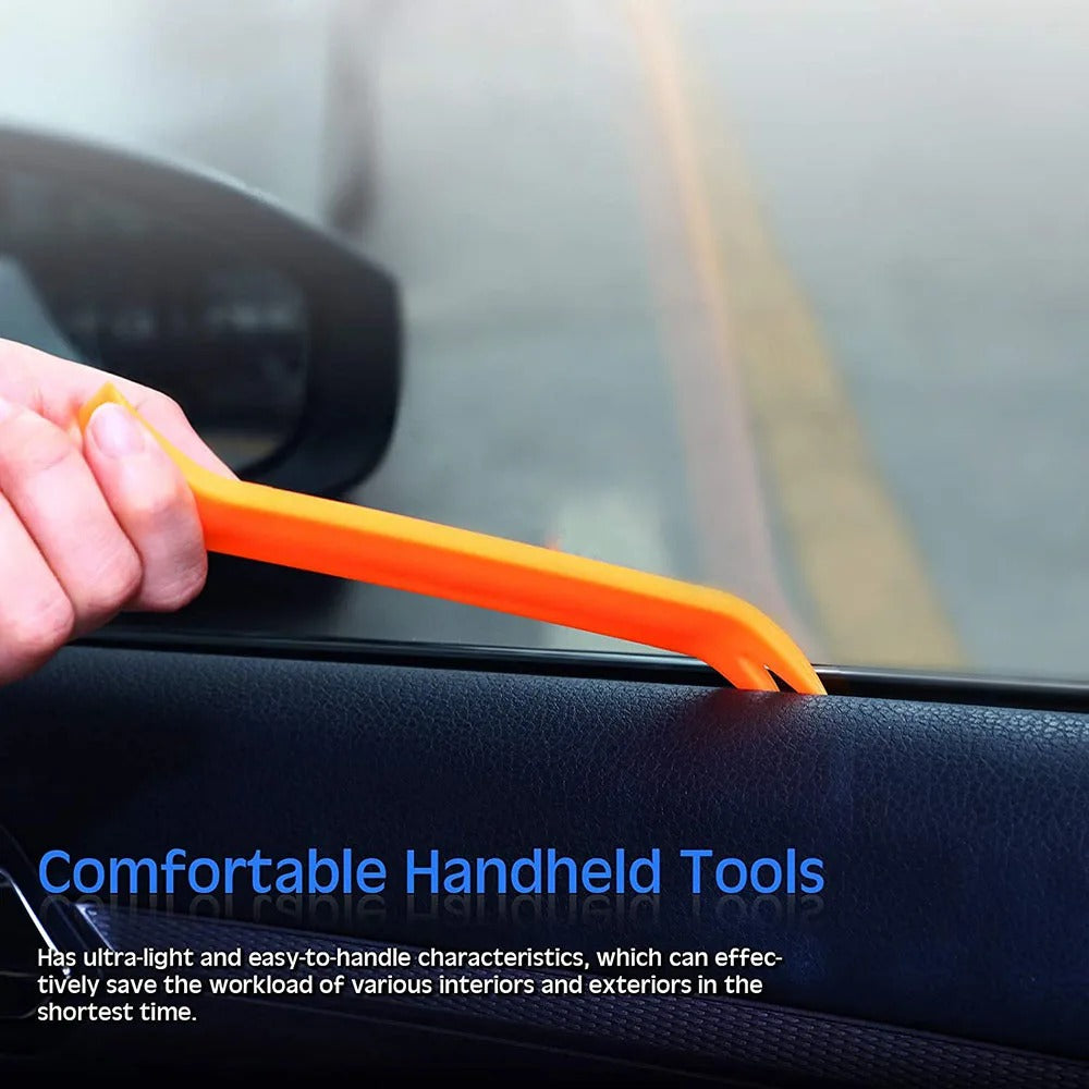 Car Trim Removal Tool Kit — 4-Piece Panel & Clip Puller Set